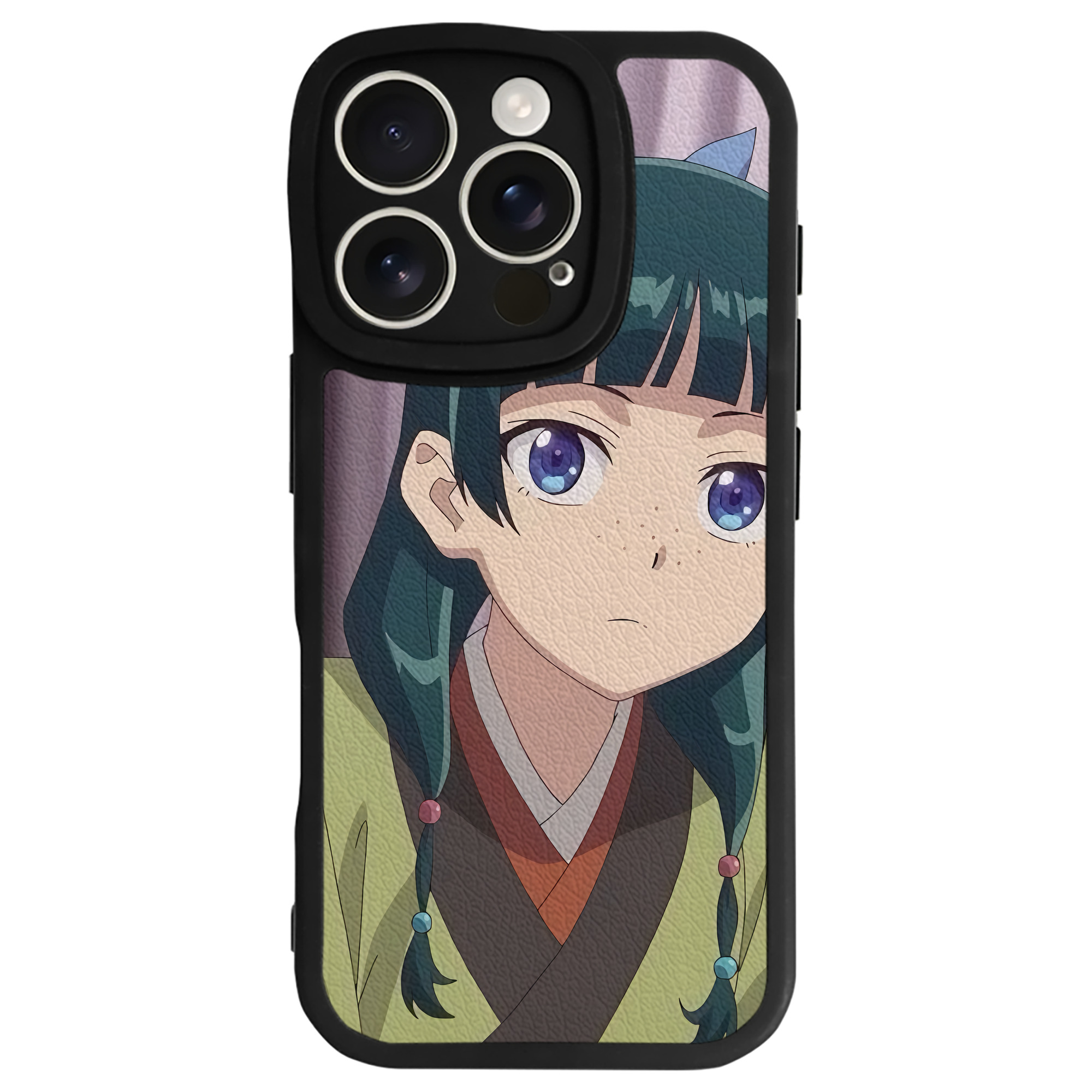 薬屋のひとりごと The Apothecary Diaries 【iPhone 16シリーズ対応】シリコンスマホケース（レザー調） 材質：シリコン